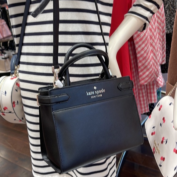 Kate Spade Staci Small Satchel Black Color - Picture 12 of 16